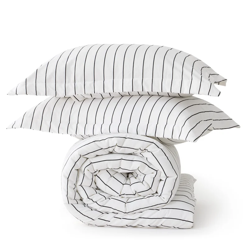 Striped Comforter Set