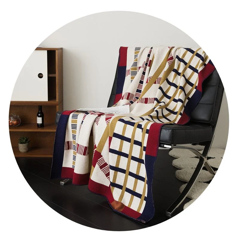 Plaid Doux Chaud Graphique 130 x 180 cm